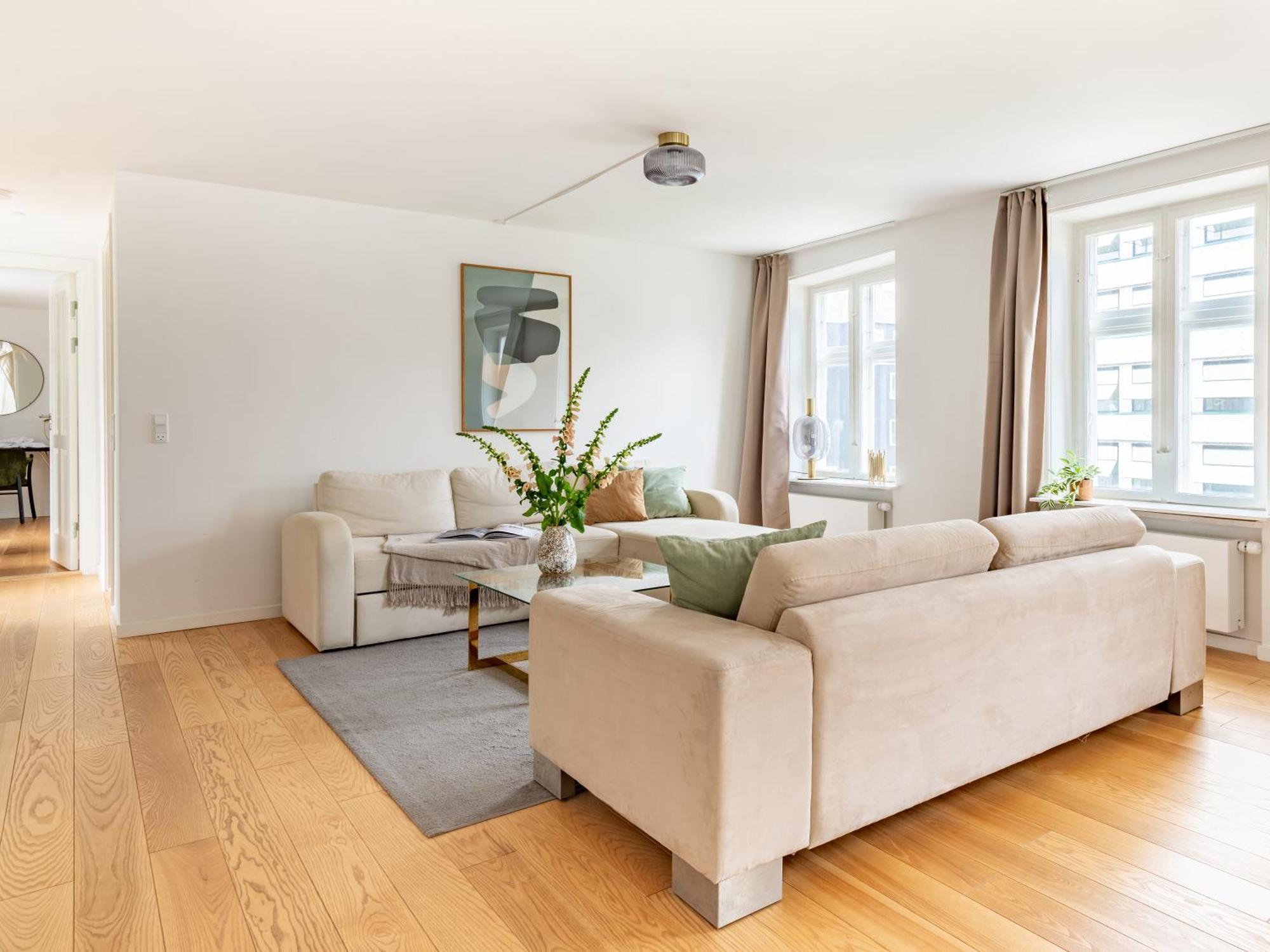 Sanders Regent - Chic Three-Bedroom Apartment Near Central Square 哥本哈根 外观 照片